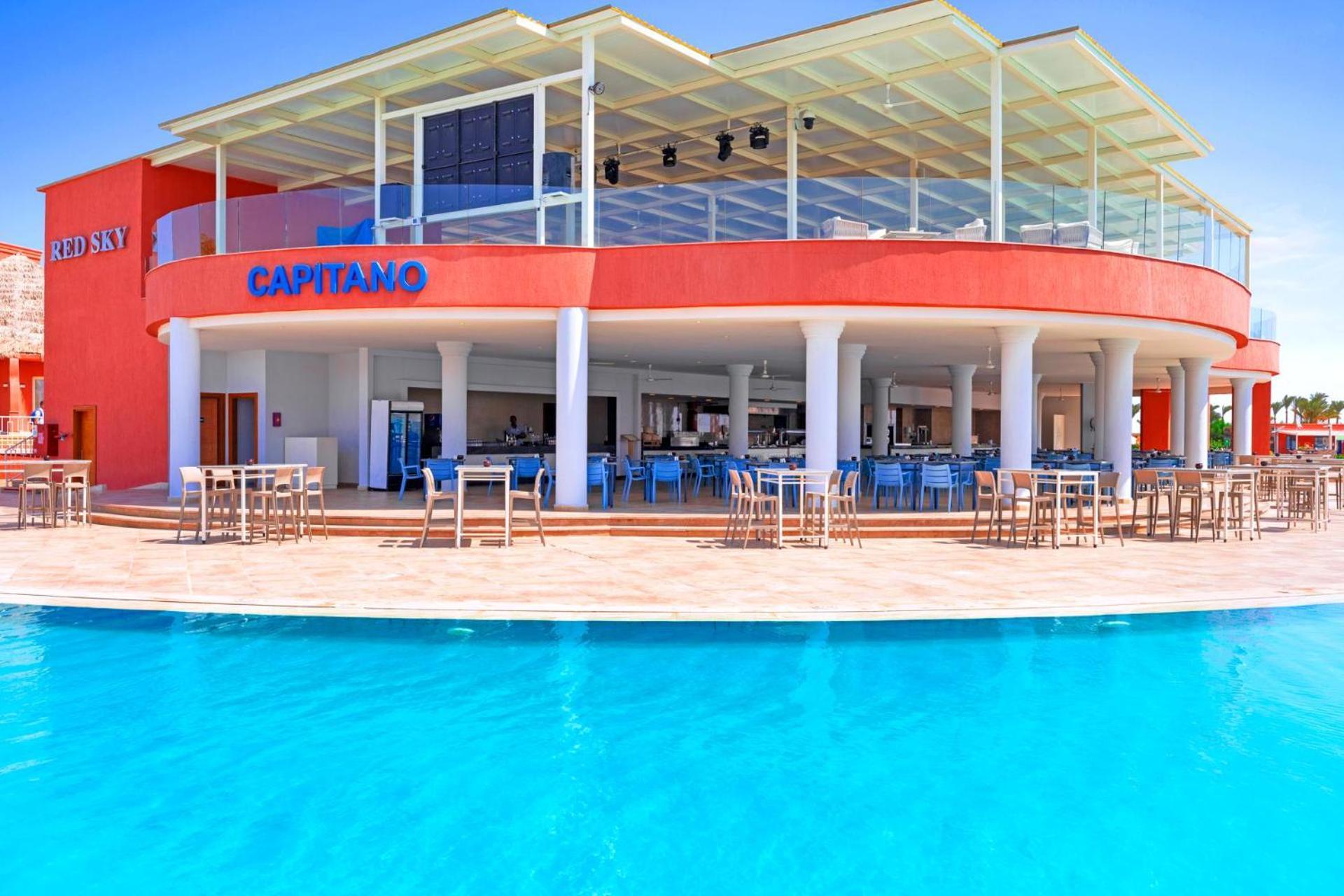 Pickalbatros Laguna Vista Aqua Park シャルム・エル・シェイク エクステリア 写真 Capitana Restaurant