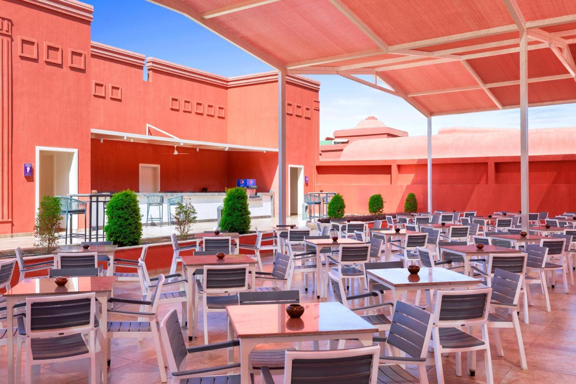 Pickalbatros Laguna Vista Aqua Park シャルム・エル・シェイク エクステリア 写真 Rooftop restaurant