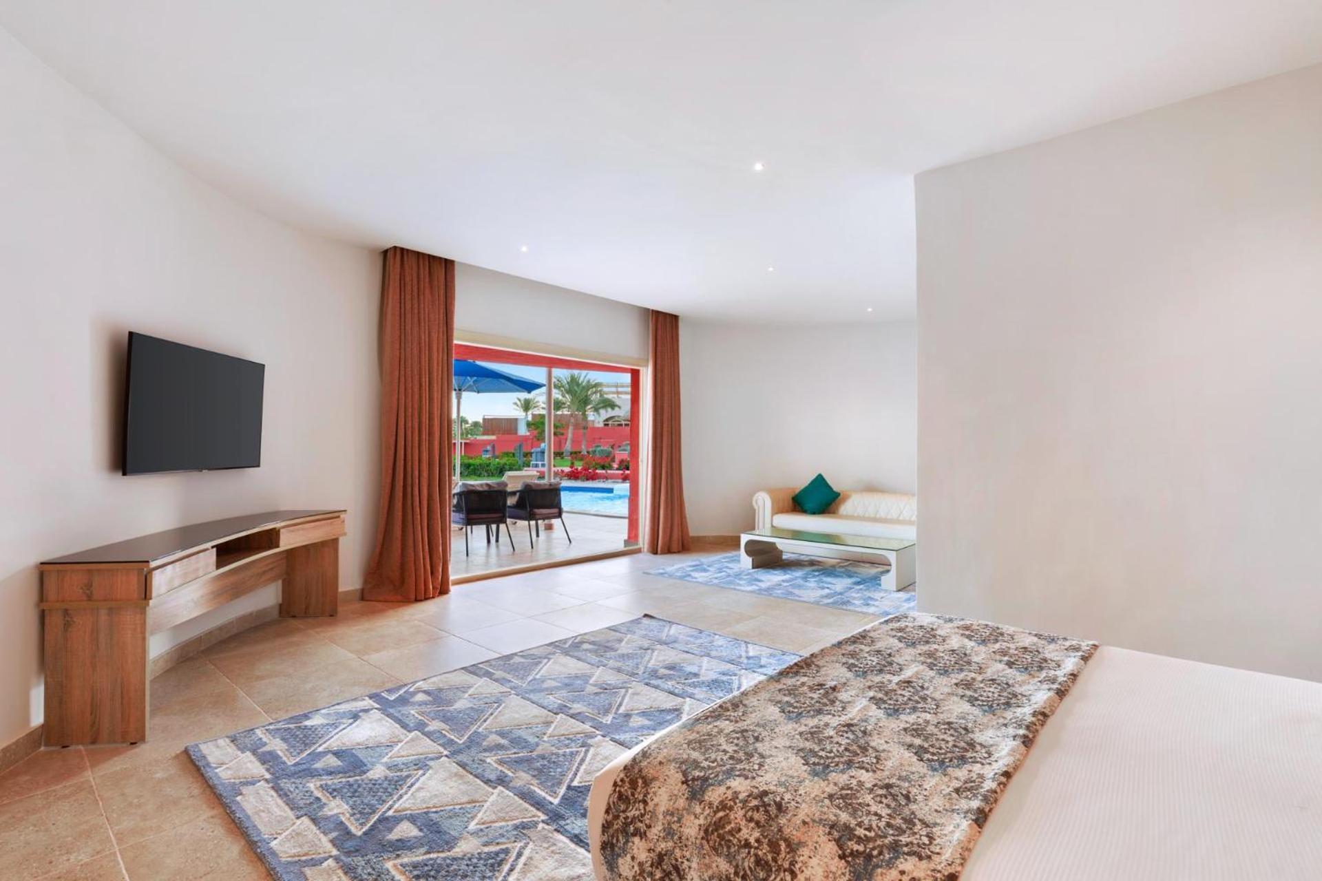 Pickalbatros Laguna Vista Aqua Park シャルム・エル・シェイク エクステリア 写真 A room at the resort